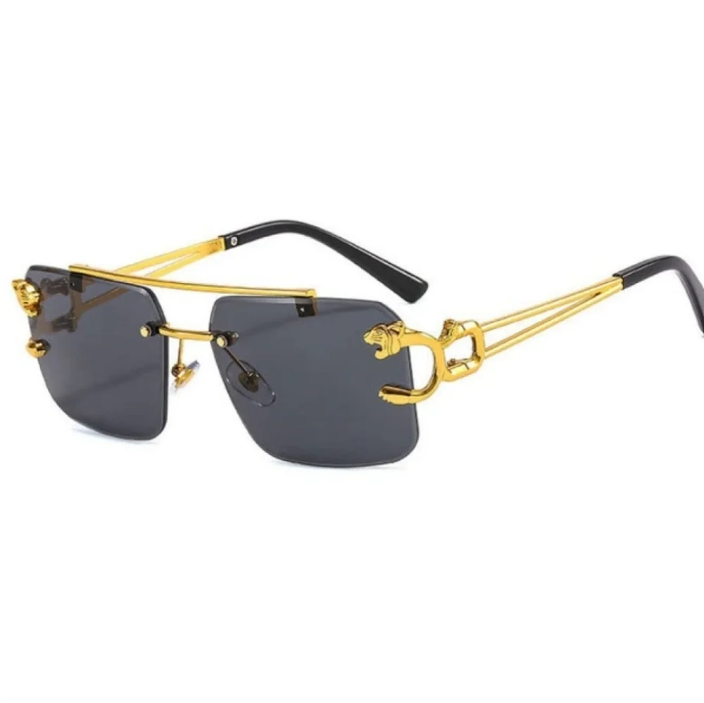 Luxury Vintage Frameless Glasses for Men